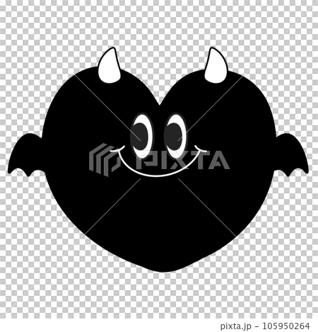 Heart groovy retro character cartoon Heart groovy retro character cartoon 105950264
