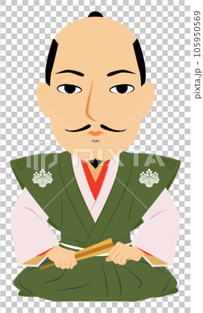 Historical Figure Sitting Oda Nobunaga 105950569