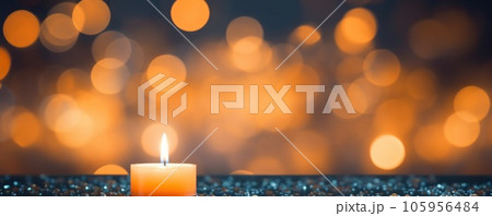 Bokeh background with candles Bokeh background with candles 105956484