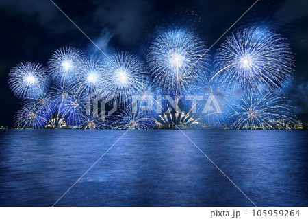 夏のシガリズム 青の印象 びわ湖大花火大会 夏のシガリズム 青の印象 びわ湖大花火大会 105959264