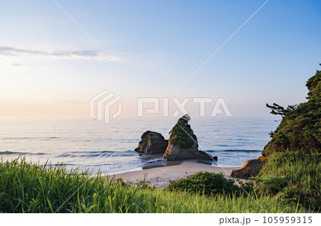 茨城　早朝の日立(グミ島) 105959315