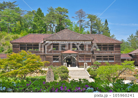 【吹屋ふるさと村 (旧吹屋小学校)】 岡山県高梁市成羽町吹屋 105960241