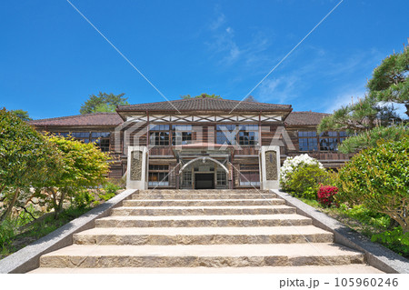 【吹屋ふるさと村 (旧吹屋小学校)】 岡山県高梁市成羽町吹屋 105960246