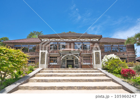 【吹屋ふるさと村 (旧吹屋小学校)】 岡山県高梁市成羽町吹屋 105960247