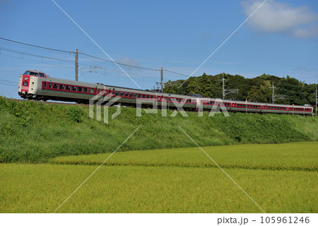 山陽本線を走る381系L特急やくも10号 山陽本線を走る381系L特急やくも10号 105961246