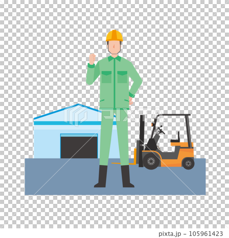倉庫工人男 105961423