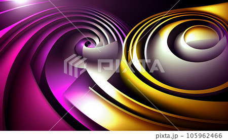 Generative AI, Lively Melody: Abstract Background in Two Energetic Colors Generative AI, Lively Melody: Abstract Background in Two Energetic Colors 105962466