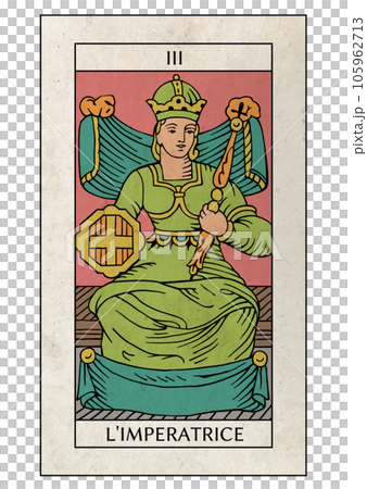 馬賽塔羅牌 大阿克那 3 皇后 105962713