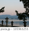 安芸の宮島の月 105963255