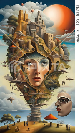 Fantasy artistic digital surrealism art 105963793