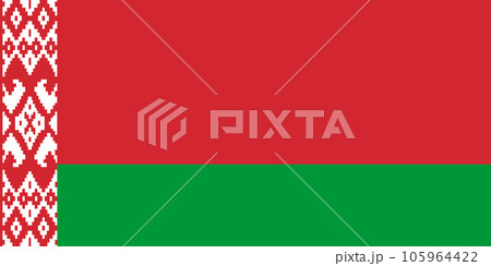 ベラルーシ国旗 105964422