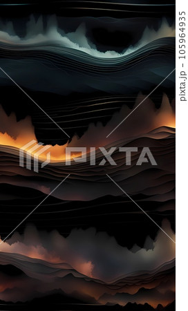 Abstract background of colorful sound waves 105964935