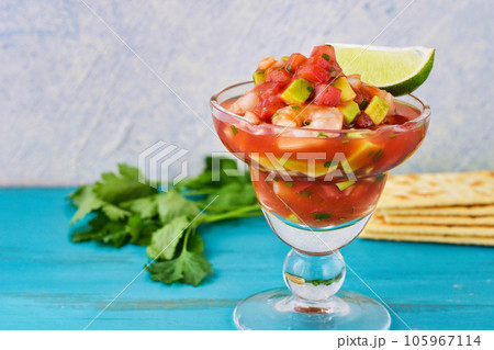 メキシコ料理のセビーチェ・アカプルケーニョ Ceviche acapulqueño メキシコ料理のセビーチェ・アカプルケーニョ Ceviche acapulqueño 105967114