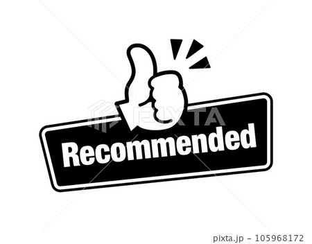 レコメンド おすすめ アイコン ベクターイラスト 105968172