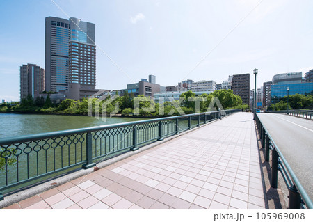 大川沿いの景色 大川沿いの景色 105969008