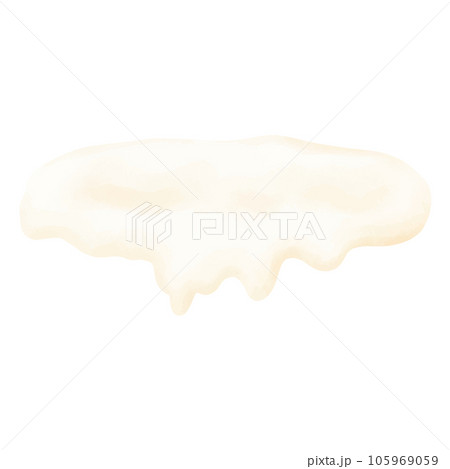 Exquisite Watercolor Depiction of Hamburgers and Hamburger Elements 105969059