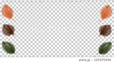 Winter leaves copy space 105970494