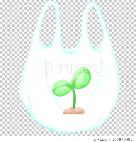 bag, eco, green 105970495