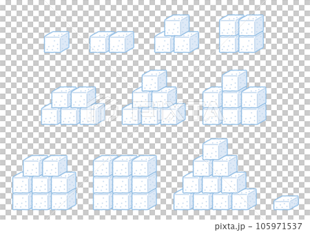 How many sugar cubes 105971537
