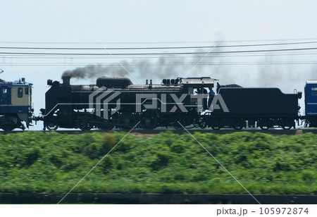 EF65に牽引されるD51-200号機 (東海道本線 稲枝 - 能登川, 2023年7月) EF65に牽引されるD51-200号機 (東海道本線 稲枝 - 能登川, 2023年7月) 105972874