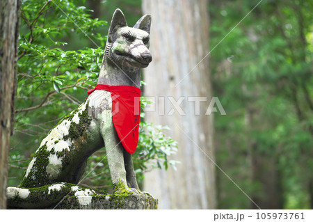 秩父市　三峯神社　御神犬 105973761