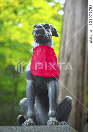 秩父市　三峯神社　御神犬 105973768