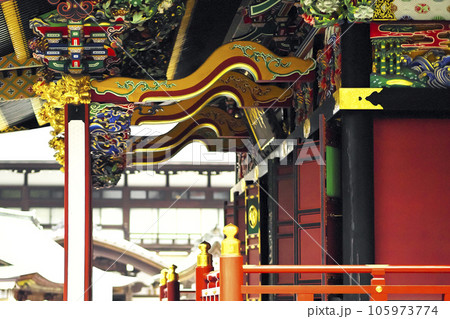 秩父市　三峯神社　本殿拝殿 105973774