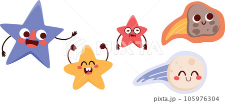 Celestial Star And Cosmic Elements 105976304