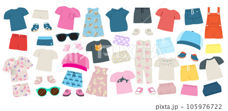Cute Clothing And Accessory for Girl And Boy Collection 105976722