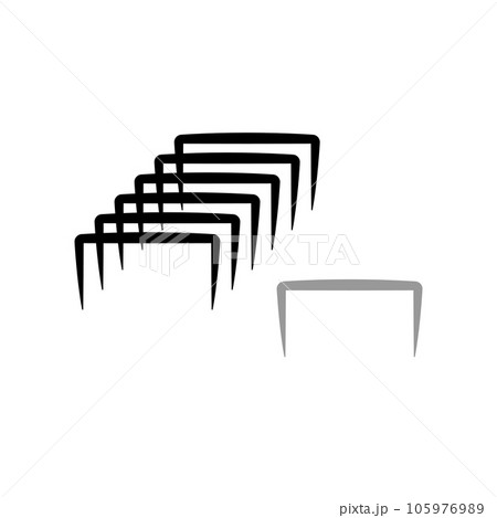 Illustration Vector graphic of stapler icon 105976989