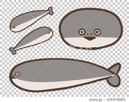 可愛的 Sakaban Baspis 修復模型組 / 手寫插圖素材 105978065