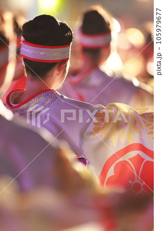 和装で踊るよさこい 和装で踊るよさこい 105979677