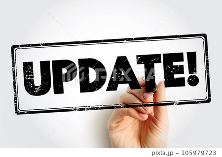 Update text stamp, technology concept background Update text stamp, technology concept background 105979723