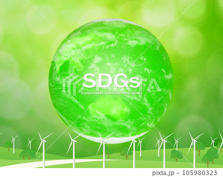 SDGs イメージ素材 背景素材のイラスト素材 [105980323] - PIXTA