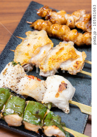 美味しい焼き鳥盛り合わせ 美味しい焼き鳥盛り合わせ 105981663