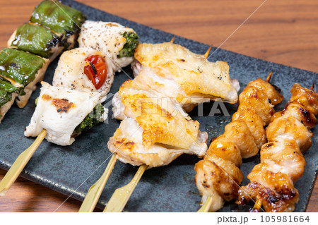 美味しい焼き鳥盛り合わせ 美味しい焼き鳥盛り合わせ 105981664