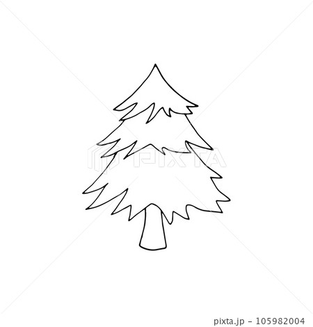 Christmass treeのイラスト素材 [105982004] - PIXTA
