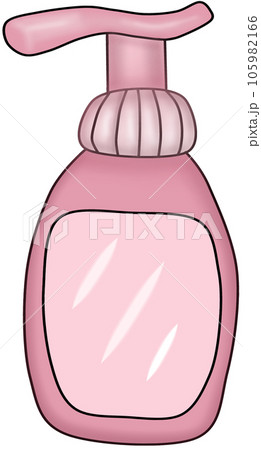 pink liquid soap bottle pink liquid soap bottle 105982166