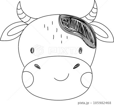 Cute cow Cute cow 105982468