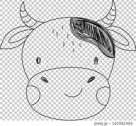 Cute cow Cute cow 105982468