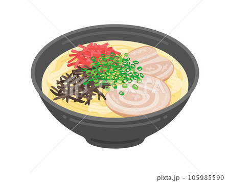 博多ラーメンのイラスト 105985590