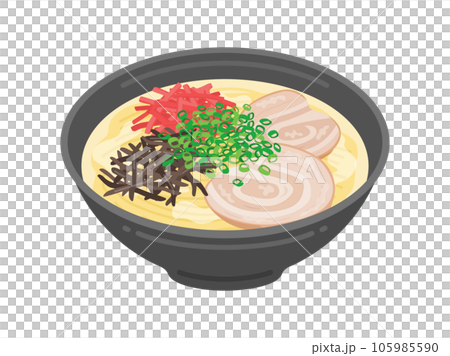 博多ラーメンのイラスト 105985590