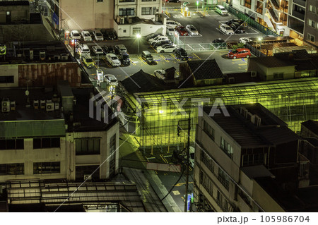 岐阜市街地　岐阜駅北口問屋町周辺　岐阜県岐阜市 105986704