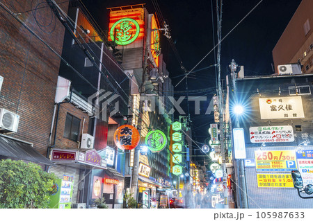 裏なんば　夜の千日前　ミス大阪周辺 105987633