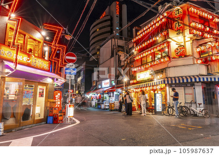 裏なんば 夜の千日前 ウラなんば本通り 裏なんば 夜の千日前 ウラなんば本通り 105987637