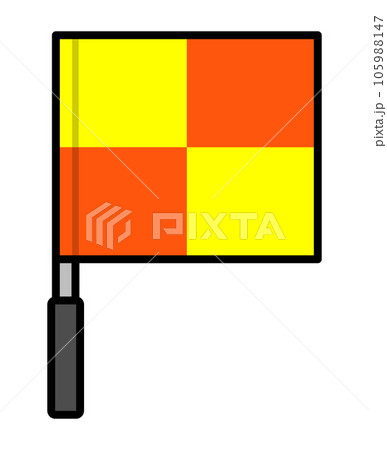 オフサイドフラッグ 105988147