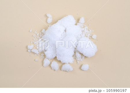Camphor is a waxy, colorless solid with a strong aroma Camphor is a waxy, colorless solid with a strong aroma 105990197