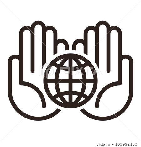 Save the world sign. Symbol for save earth Save the world sign. Symbol for save earth 105992133