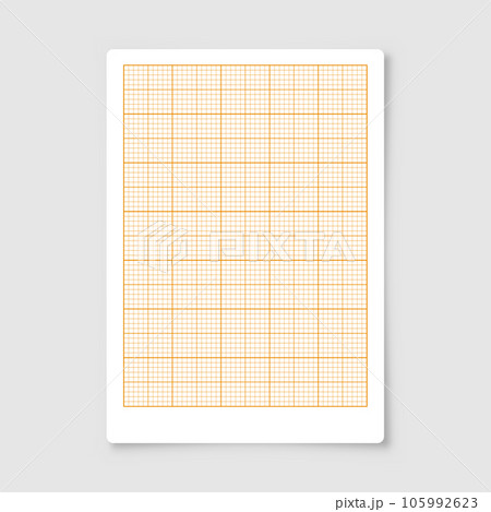 Graph paper millimeter grid. Pattern for drawings, engineering