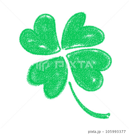 手描きの四葉のクローバー 手描きの四葉のクローバー 105993377